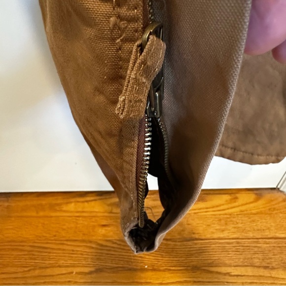 Berne XL Regular Heritage Insulated Bib Overall Duck Brown. Heavy Duty Workwear. - Picture 10 of 15